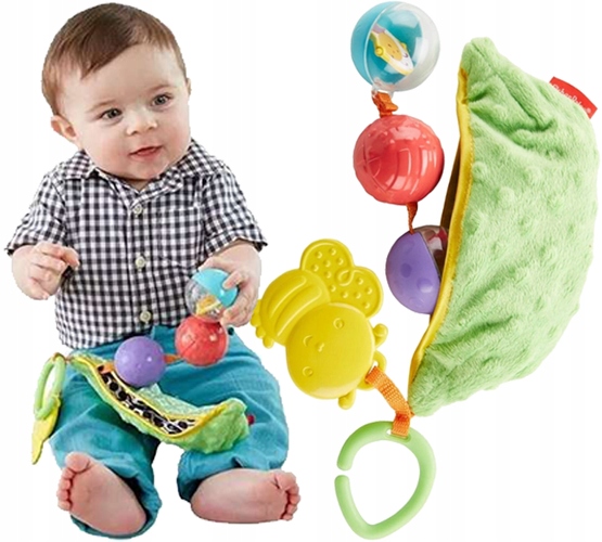 

Zawieszka Do Wózka Grzechotka Groszek Fisher-price