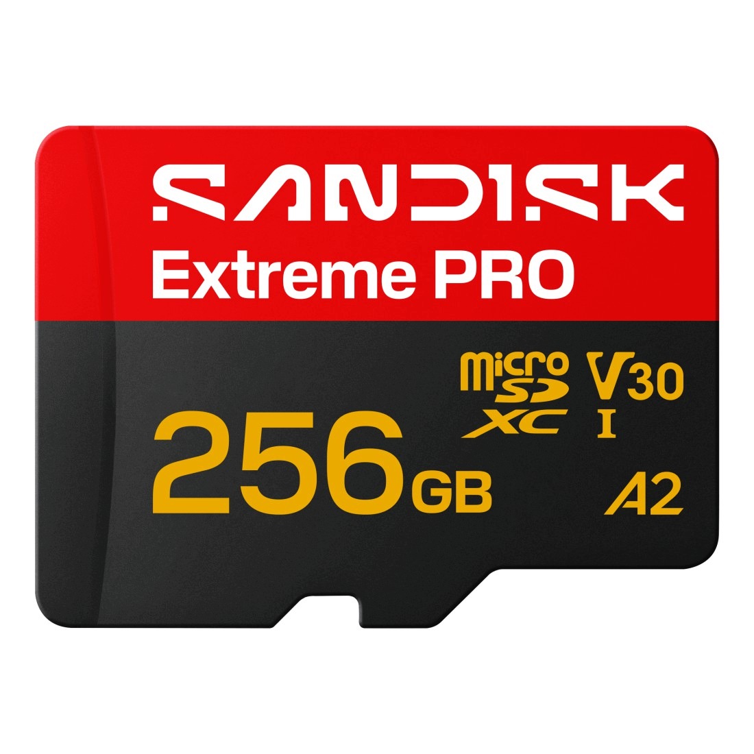 SanDisk micro Sdxc Extreme Pro 256GB 250/170MB/s 5K A2 C10 V30 Uhs-i U3