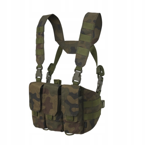 Taktická vesta Helikon Chicom Chest Rig Cordura Pl Woodland