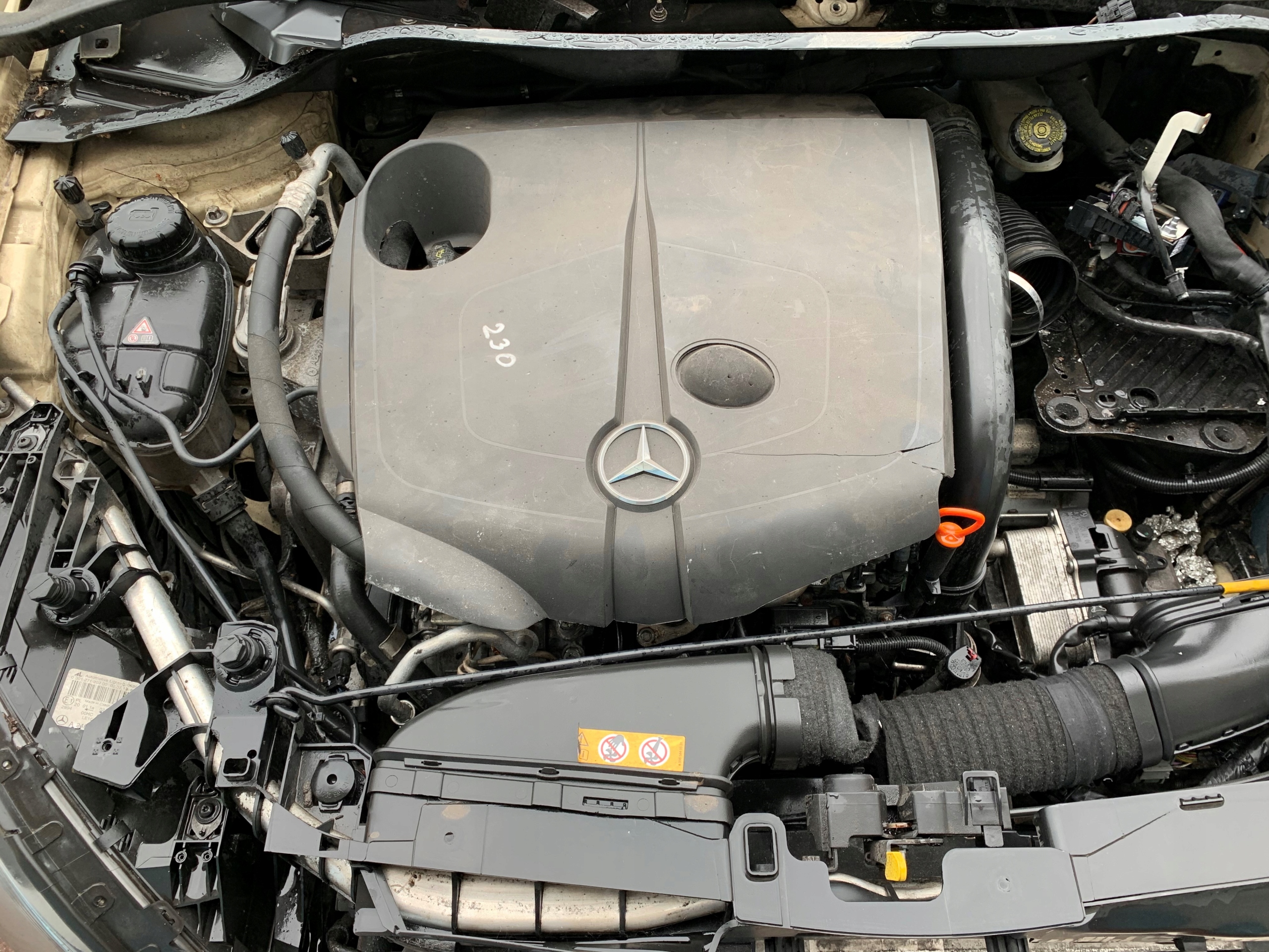 Mercedes CLA W117 GLA W156 CDI захист двигуна