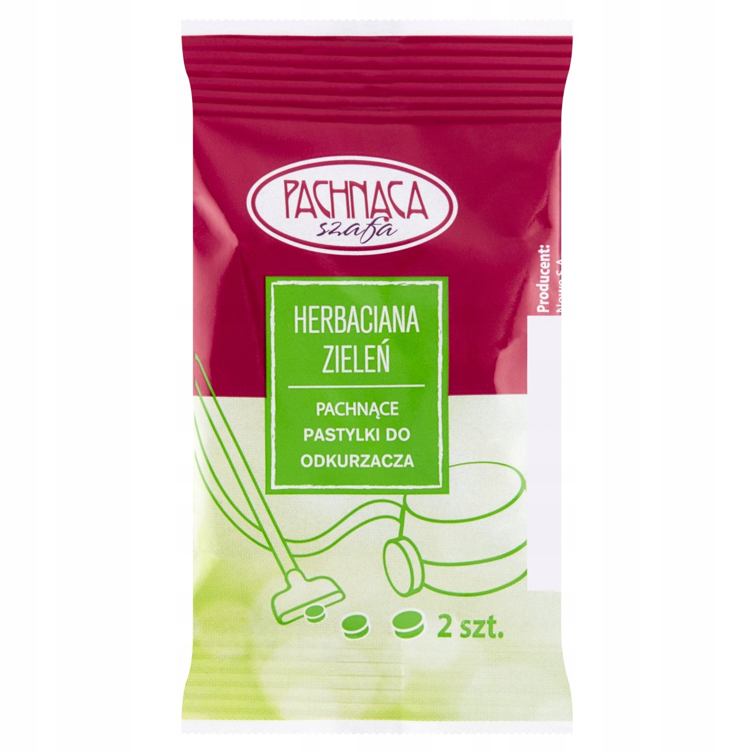 

Pastylka zapachowa do odkurzacza Pachnąca Szafa 2s