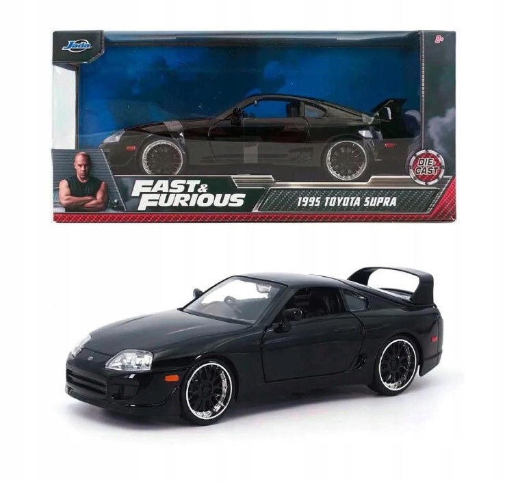 Fast & Furious 1995 Toyota Supra 1:24 Jada Toys Oryginalne