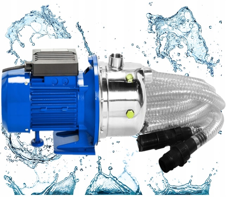 

Pompa Ogrodowa Nawodnieniowa Inox 1100W Wąż 4MB