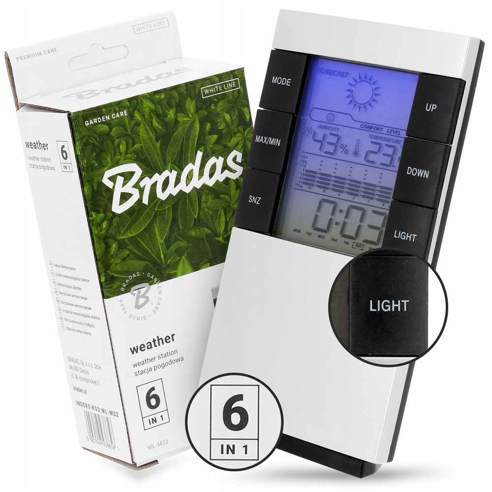 Termometr Elektroniczny Higrometr Stacja Pogodowa