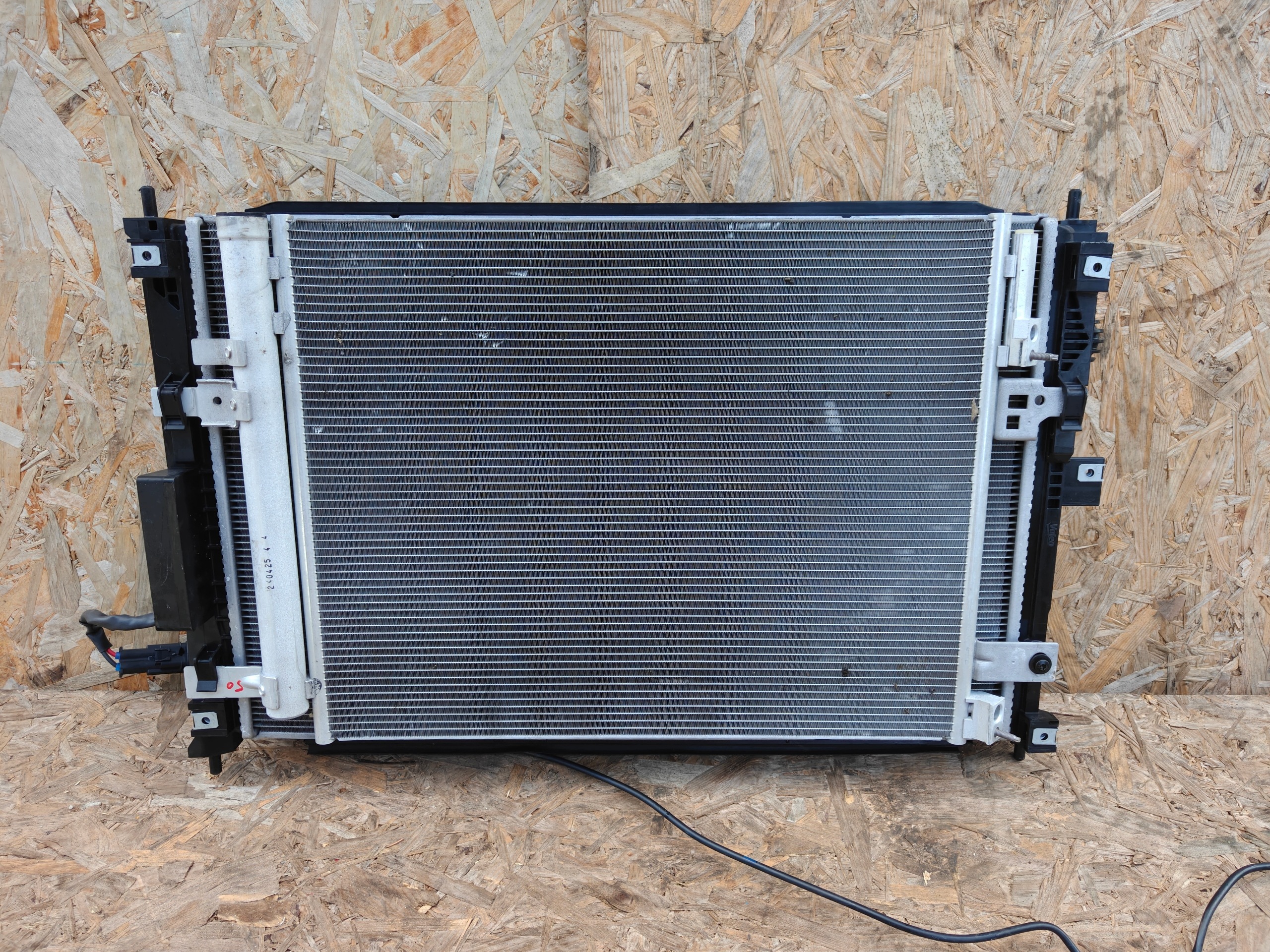 complete front CITROEN DS7 LIFT bonnet fender bumper radiators, wall