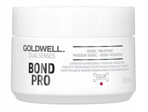 GOLDWELL BOND PRO MASKA KURACJA ODŻYWKA 60sec 200