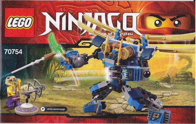 INSTRUKCJA UŻYWANA LEGO 70754 ElectroMech