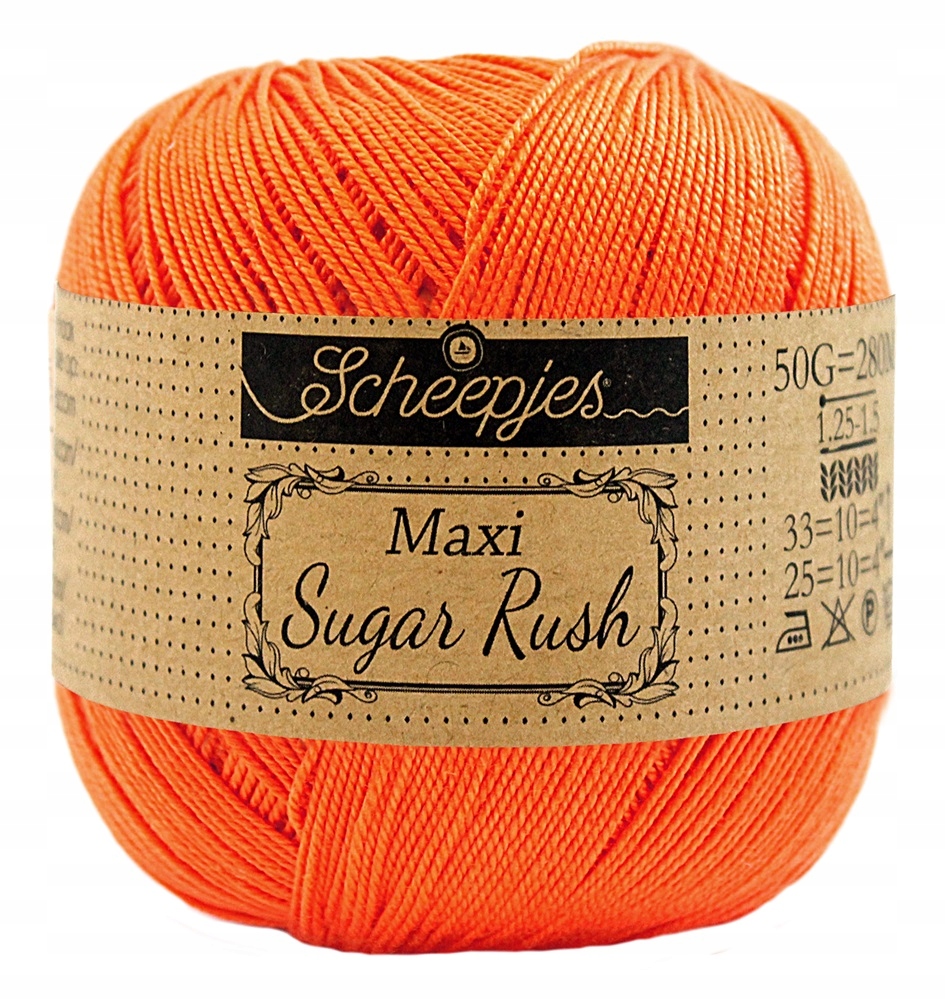 Kordonek Sugar Rush 189 szlachetny pomarańcz