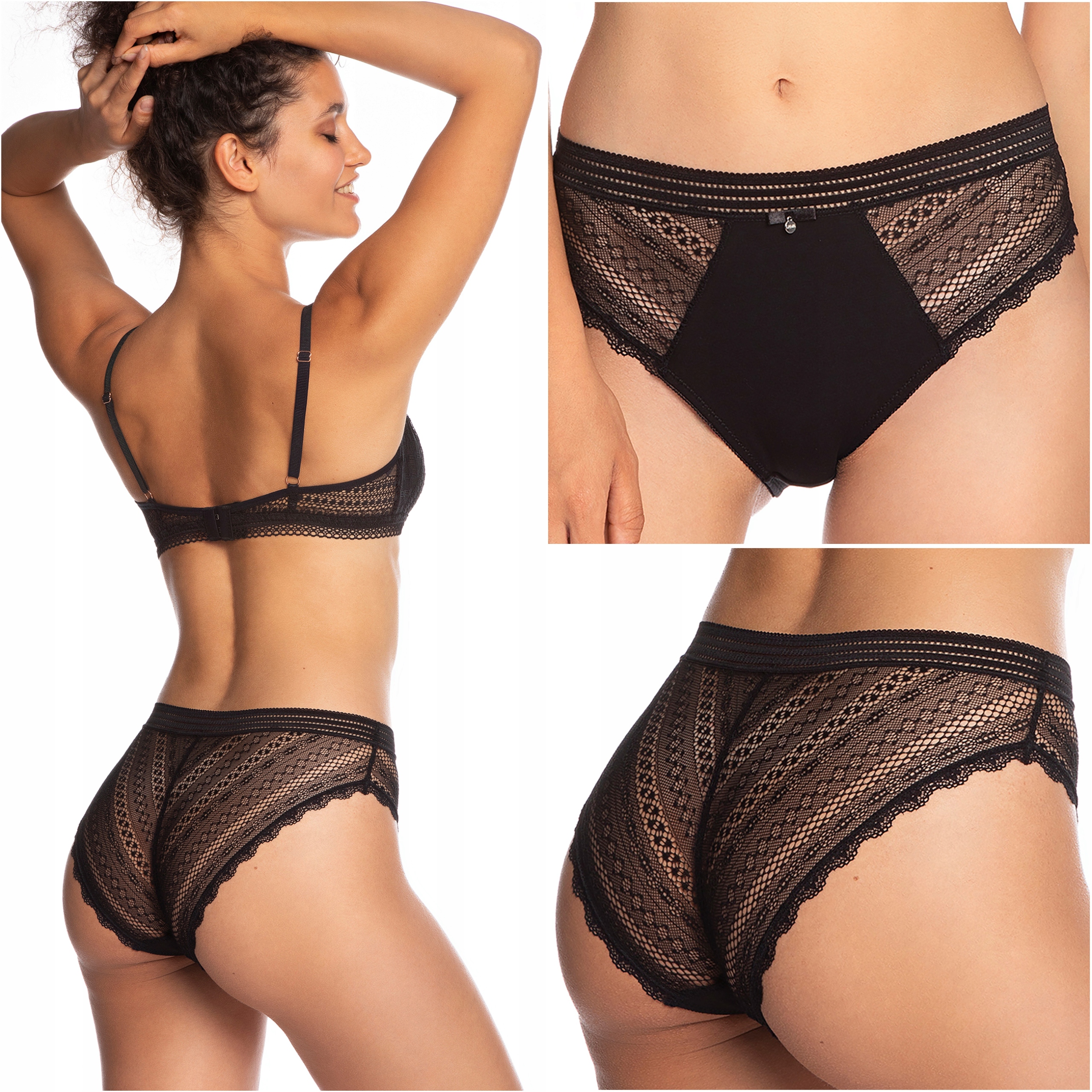Kalhotky dámské 2 Páry Lama 4004BI bikiny kalhotky XL