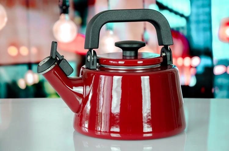 FORCHETTO Czajnik EMALIOWANY Moderno 2,1L CZERWONY Kod producenta 65025