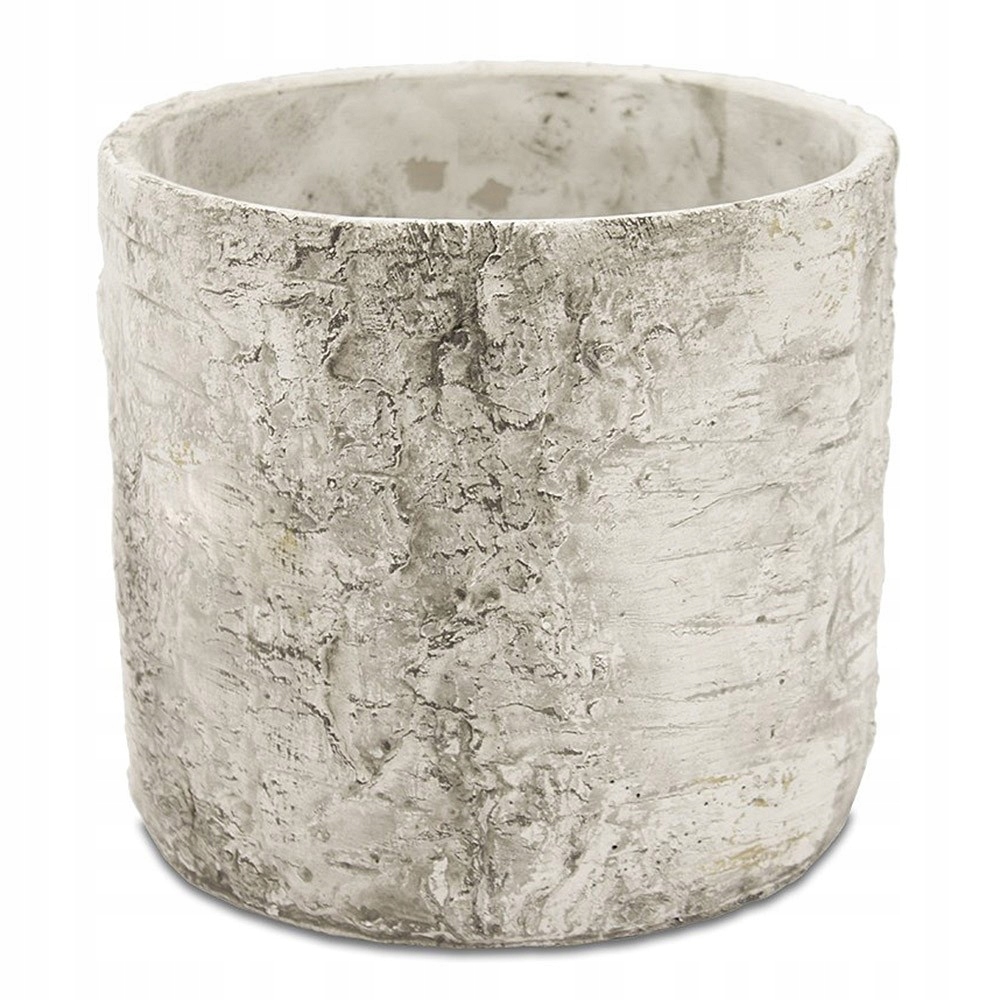 

Doniczka Cementowa Szara Beżowa Drzewo 20X22cm