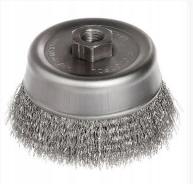 

Szczotka Doczołowa Drut Stal M-14 FI70MM Szczotpol