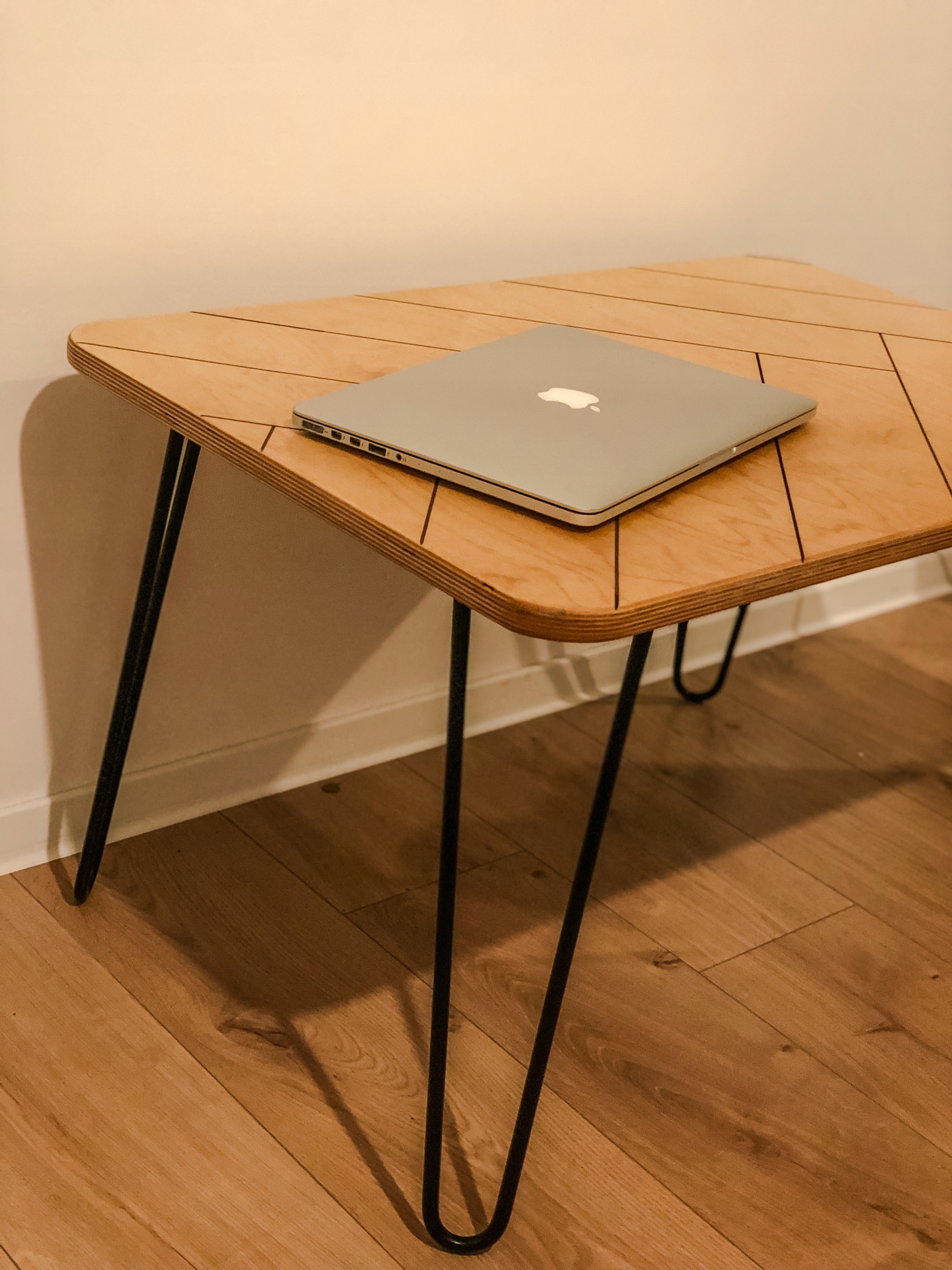 HAIRPIN Metalowe nogi do stolika nóżki 15cm GRATIS Model 15cm