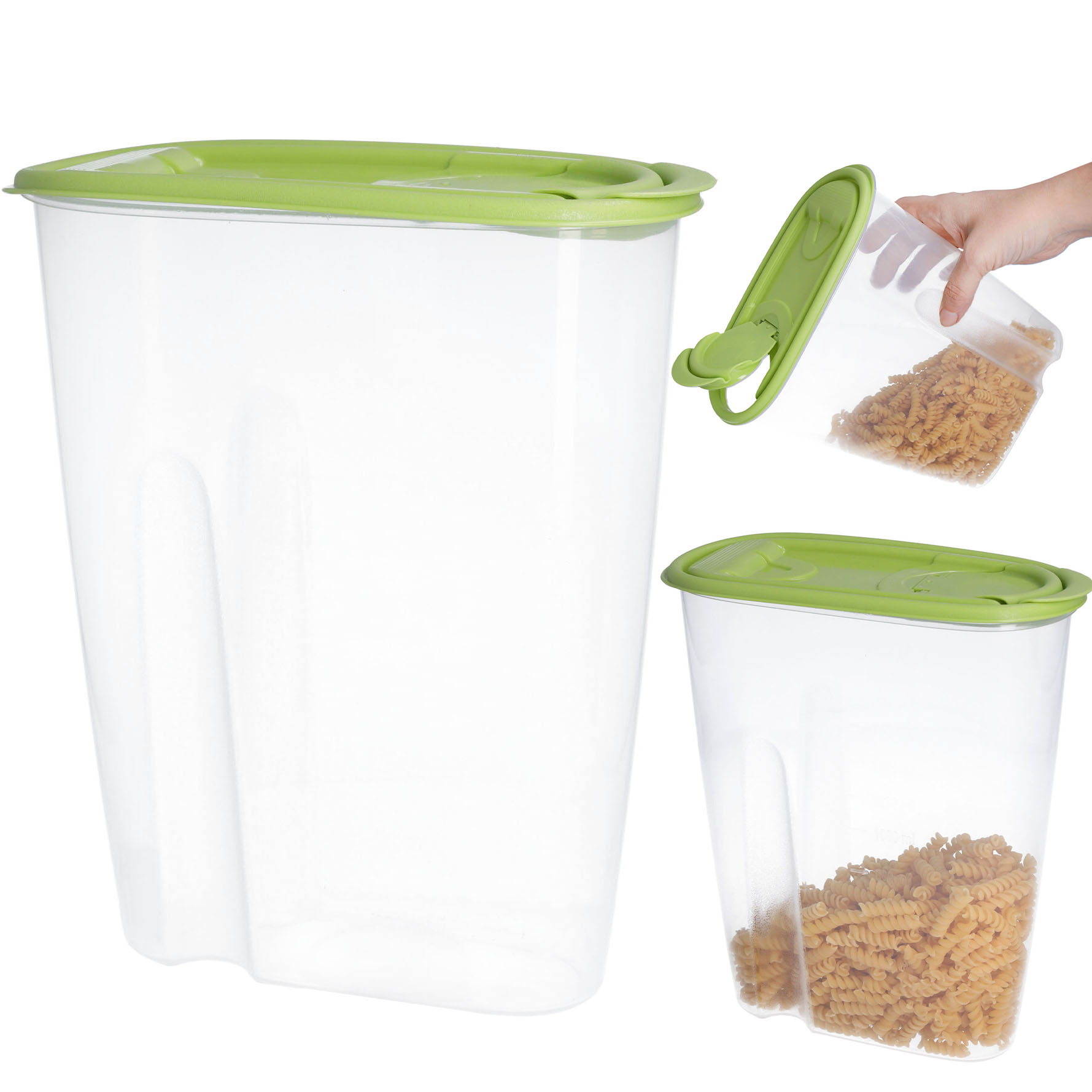 

Pojemnik na produkty sypkie żywność płatki 2,2 l