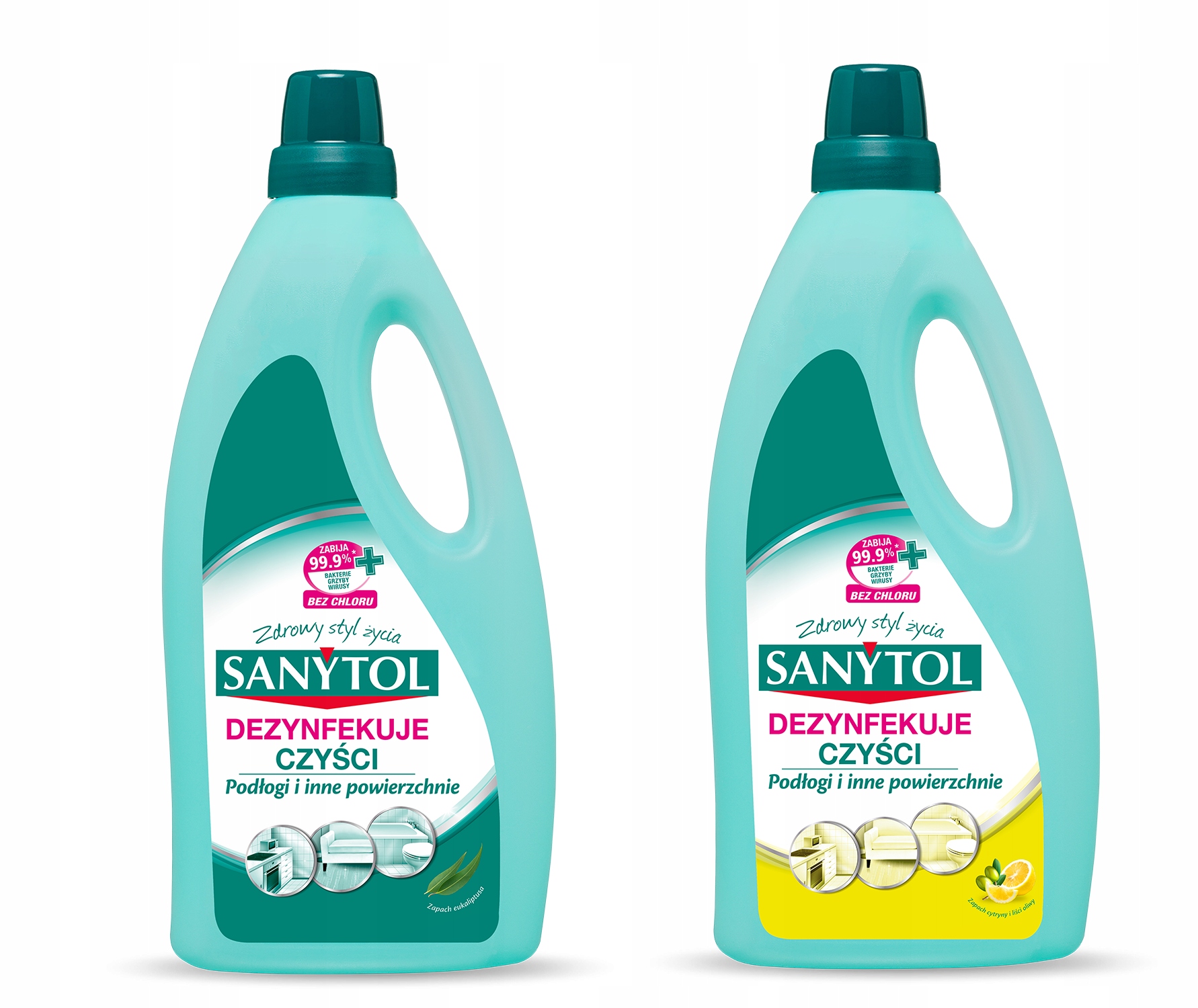 

Sanytol Zestaw 2x1L Płyn Do Mycia Eukalip+cytryna