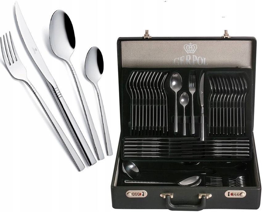 

Gerpol 68 Sztućce Apollo Walizka Komplet 12 Osób