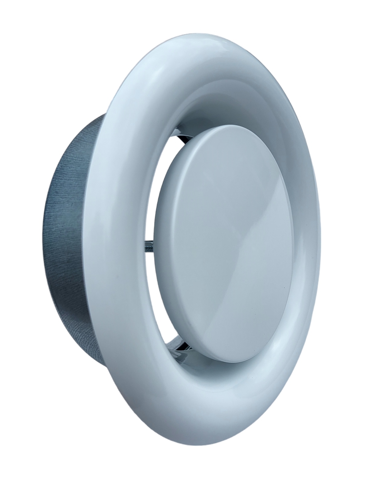 SR-E 100 ZAWÓR ANEMOSTAT wyciąg RAMKA KRATKA wentylacyjna do sufiru wywiew