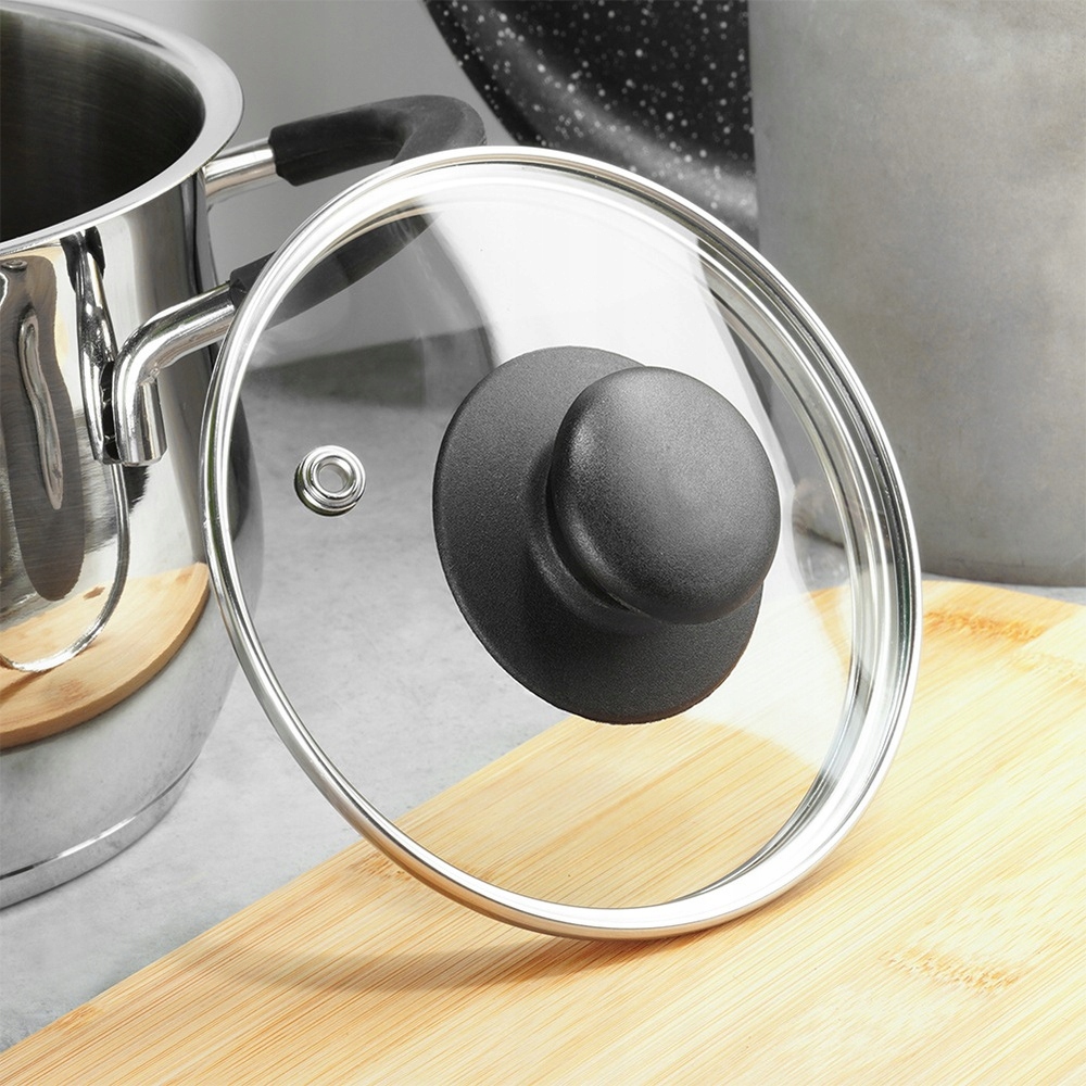 Pokrywka UNIWERSALNA kuchenna z otworem do garnka garnków patelni 12 cm EAN (GTIN) 5904316483227