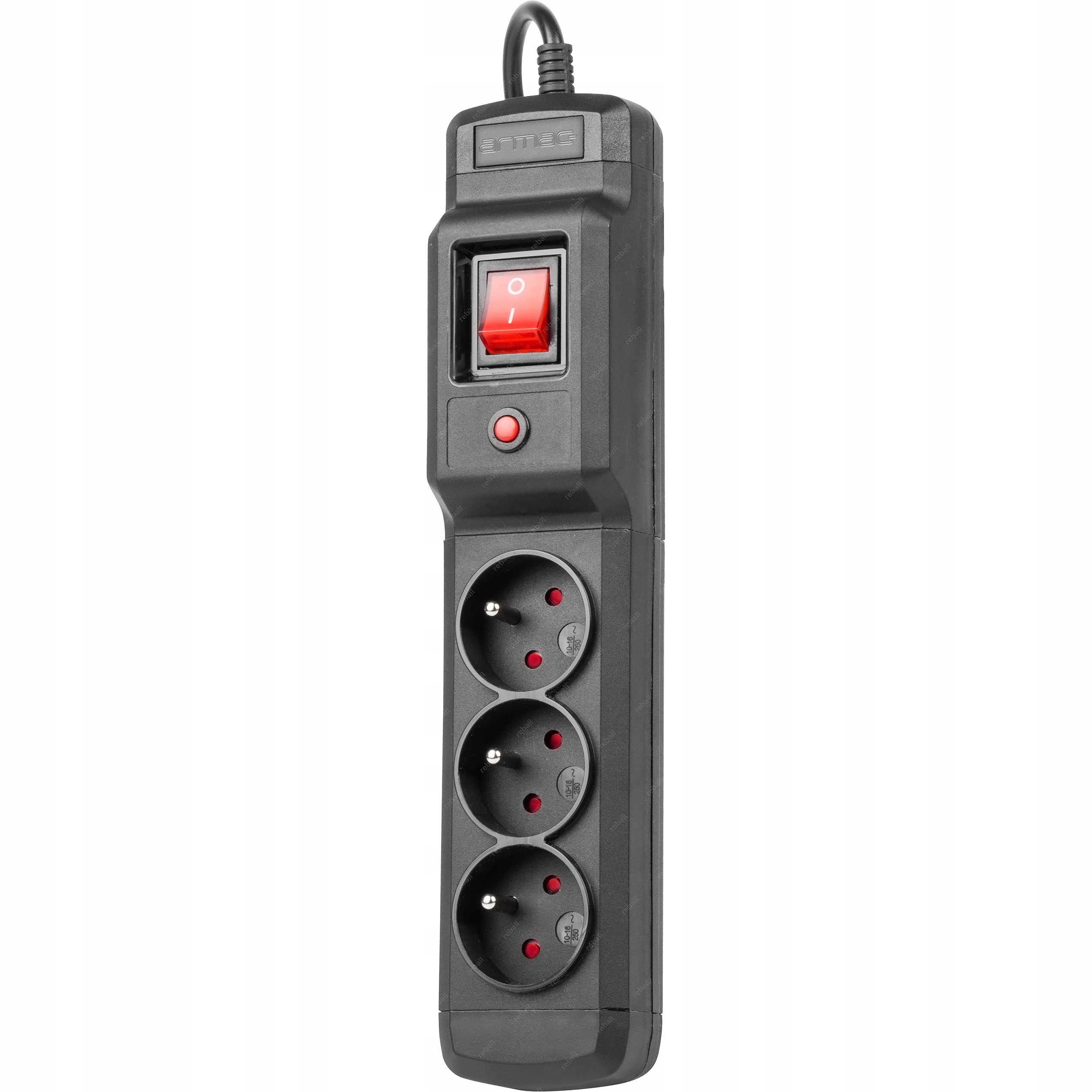 

Listwa Zasilająca Antyprzepięciowa M3 3G/1,5m Cz