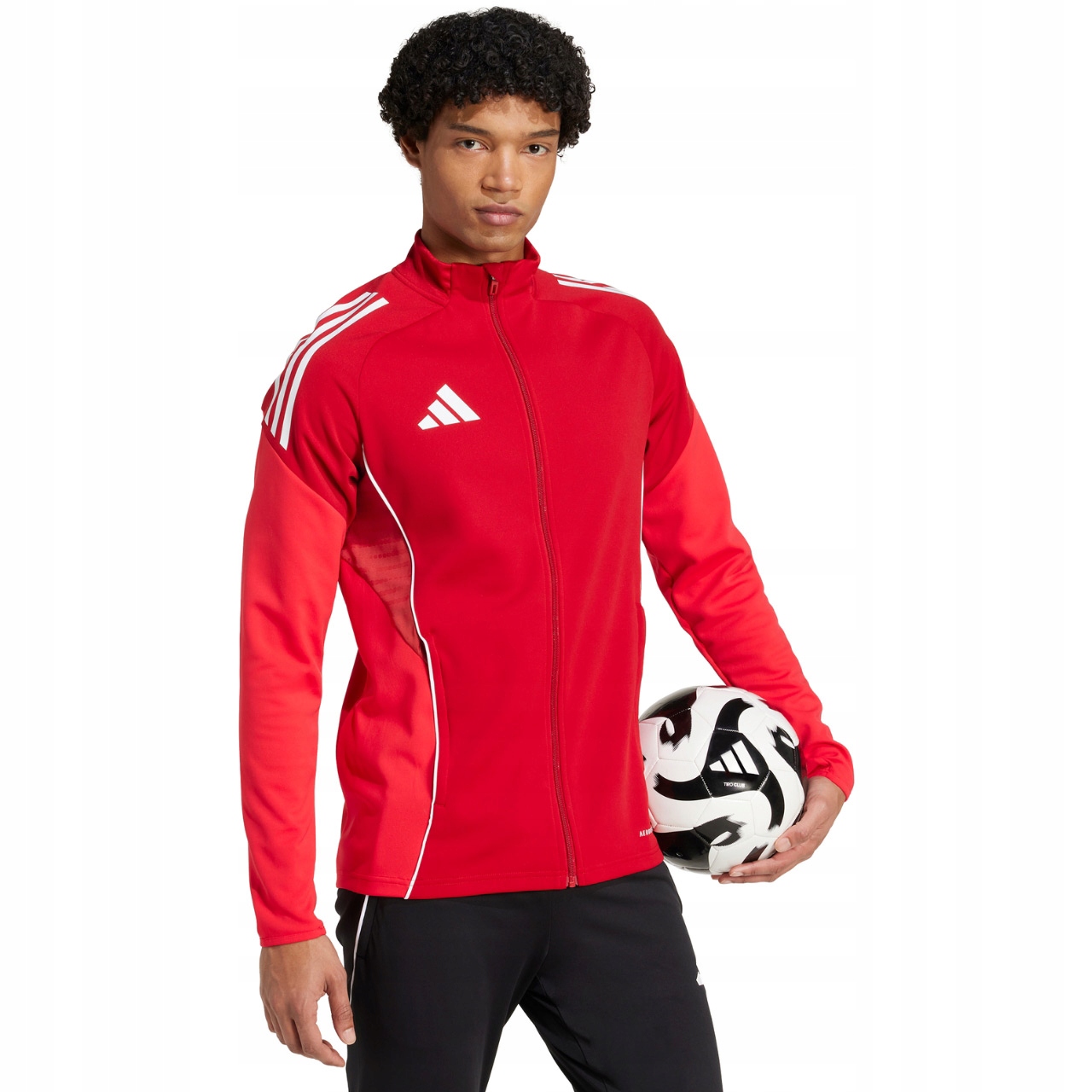 Pánská mikina adidas Tiro 25 Competition Training červená Vel. S