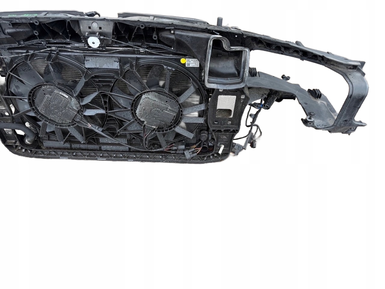 AUDI A8 D4 LIFT 3.0 TDI support panel for radiators pillar radiator fans
