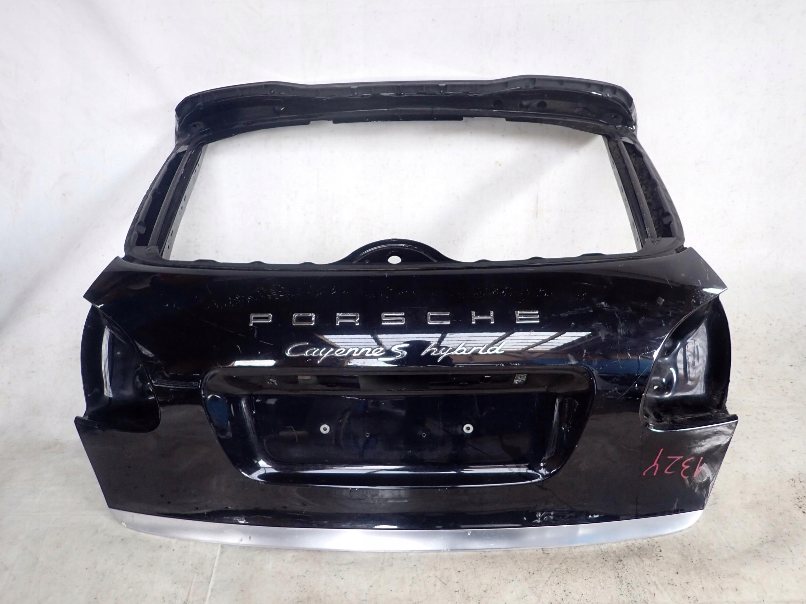 PORSCHE CAYENNE II 7P5 10- trunk door boot rear part rear