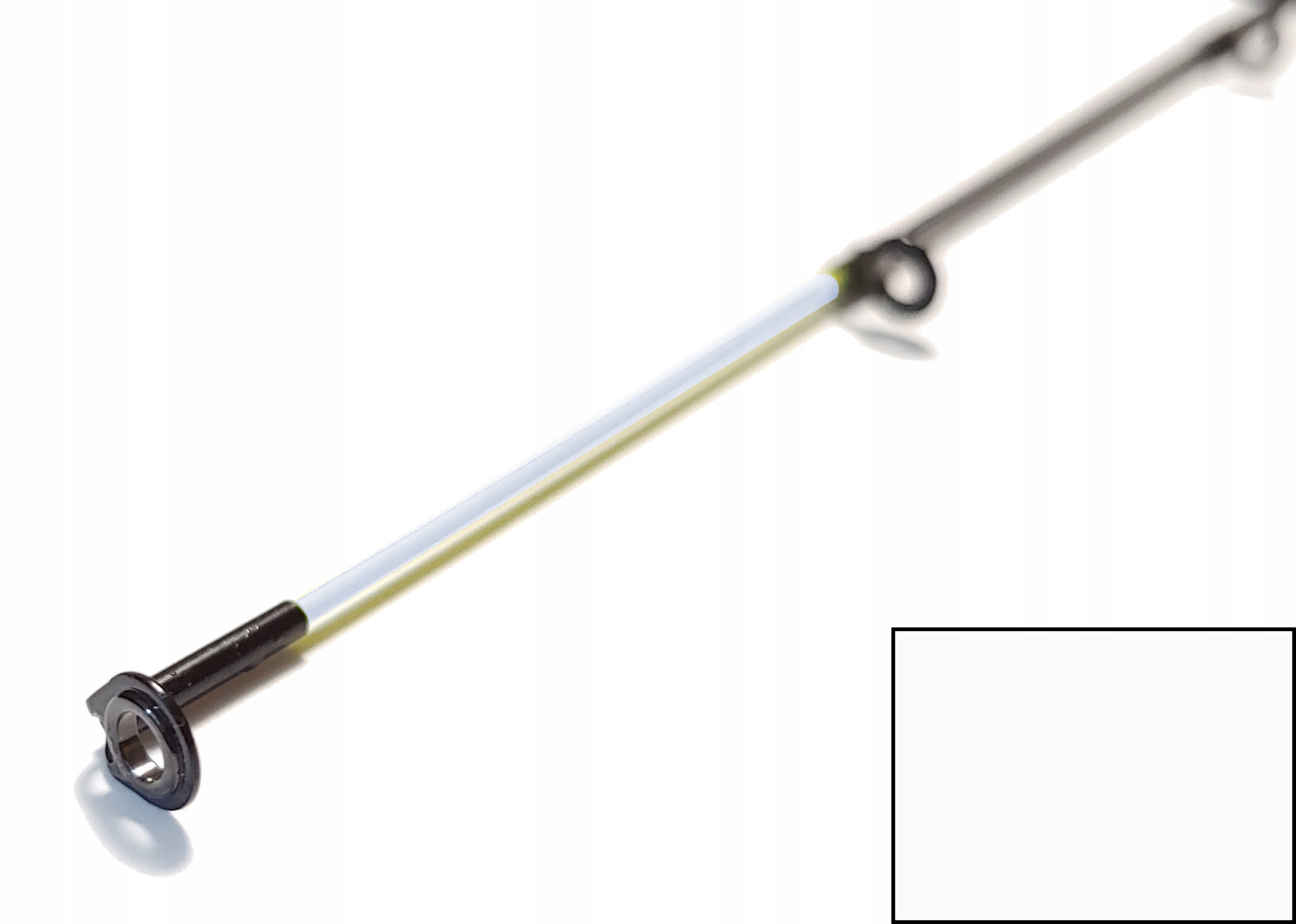 SZCZYTÓWKA do feedera BARDZO MIĘKKA biała 3,8mm