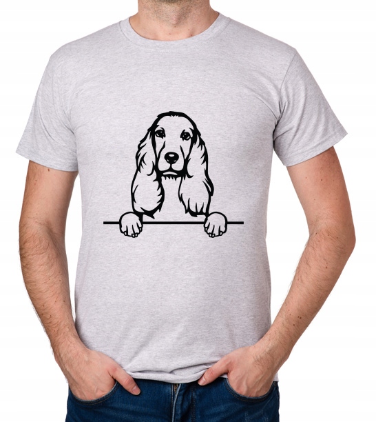 

koszulka Cocker Spaniel Angielski Pies Dog