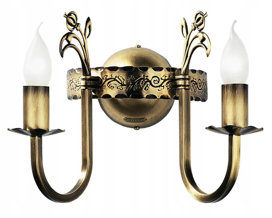 Nástěnná lampa Korona Patina 2xE14 Nástěnná lampa do obývacího pokoje Dům