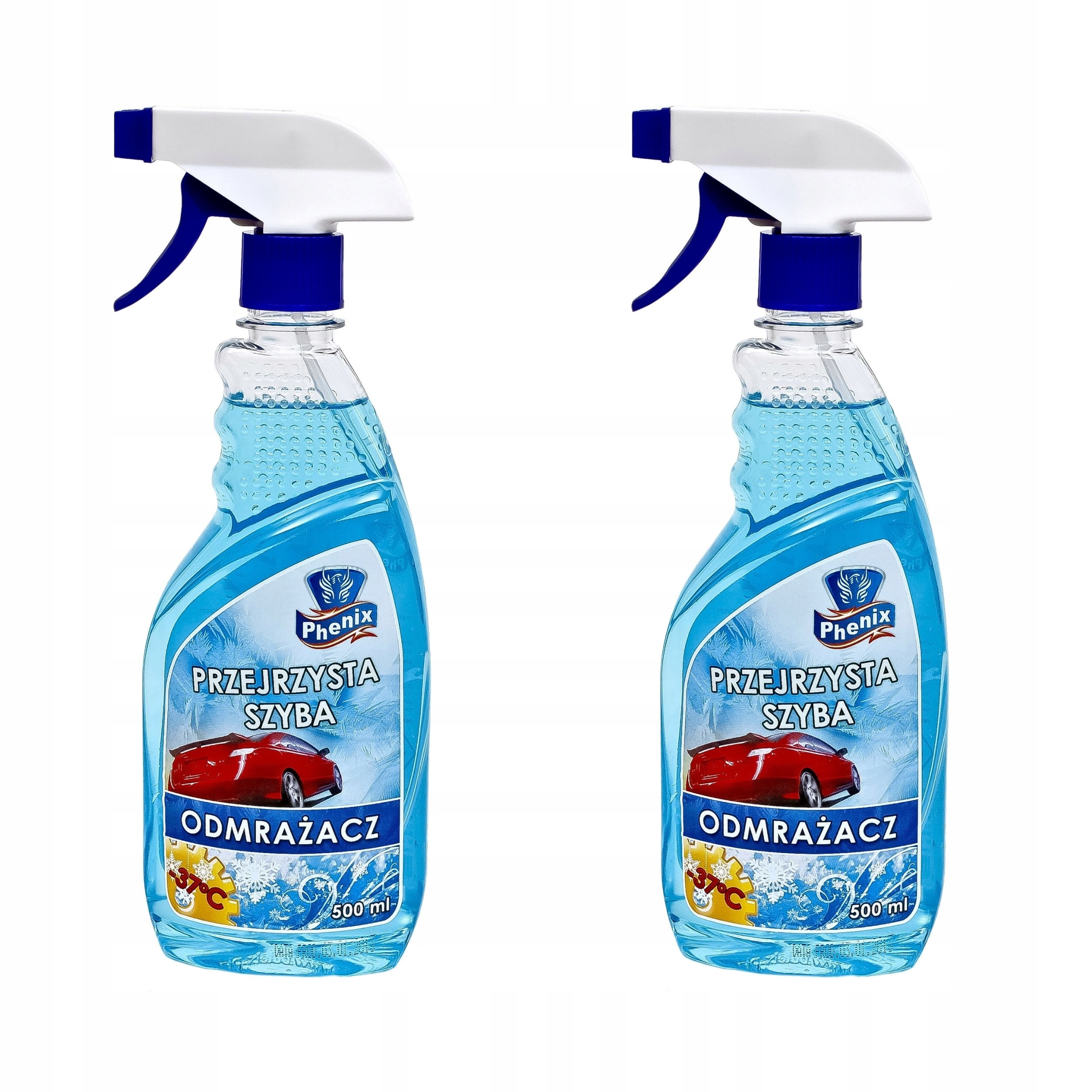 

Odmrażacz do szyb, lodu -37C 500ml Phenix 2 sztuki