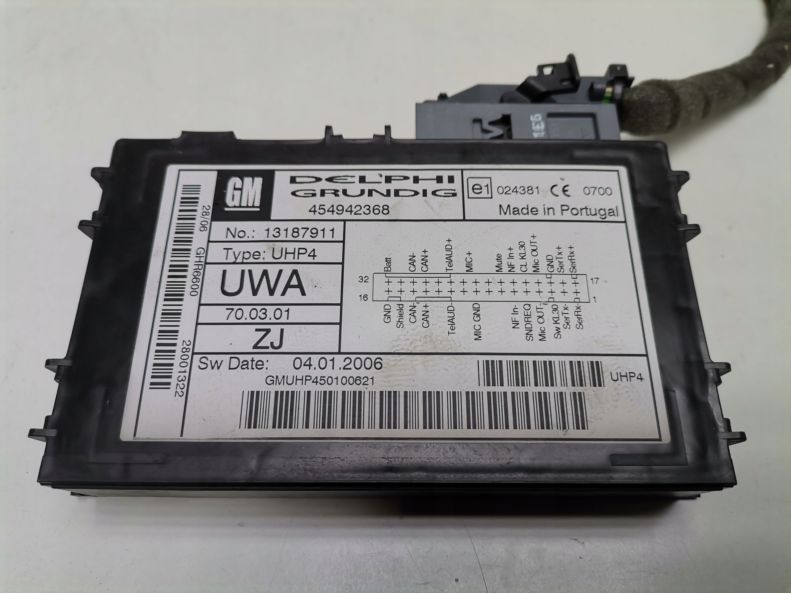 13187911 - Модуль bluetooh Vectra C, Zafira B, Astra H