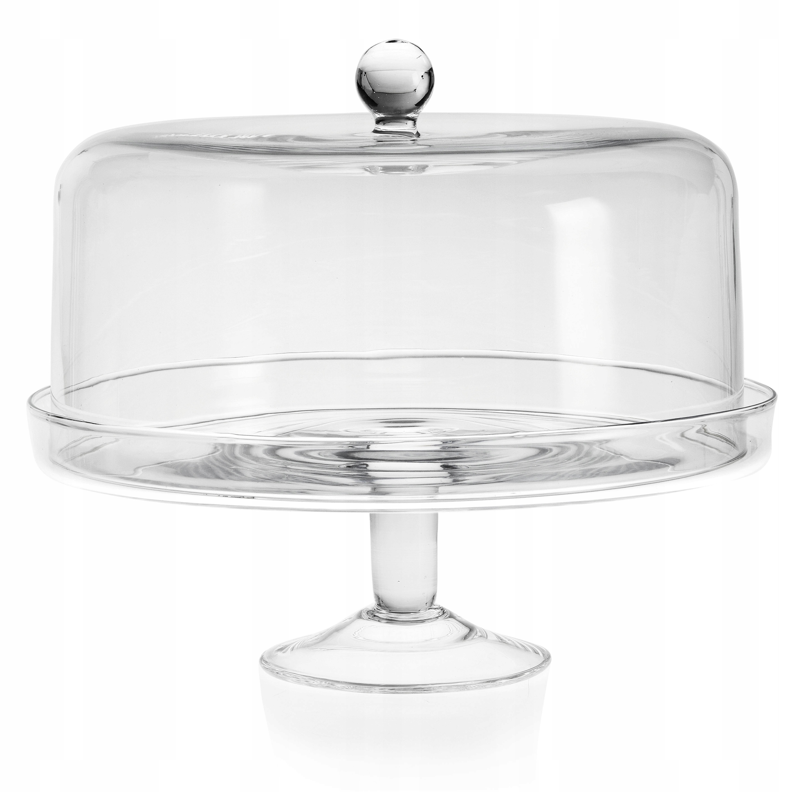 

Patera szklana z kloszem na ciasta owoce tort 33cm