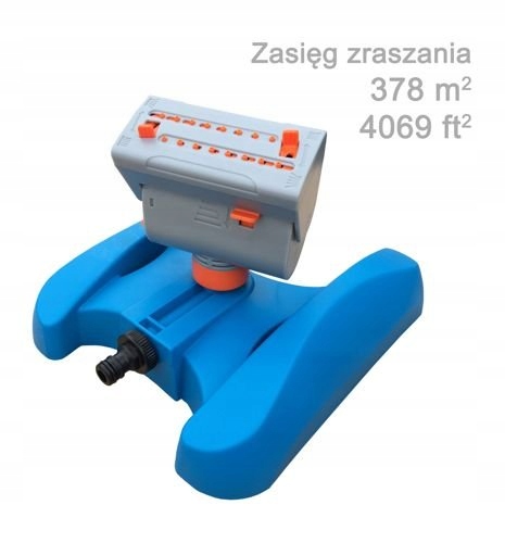 Zahradní Zavlažovač S Plochou Postřiku Do 378 M2
