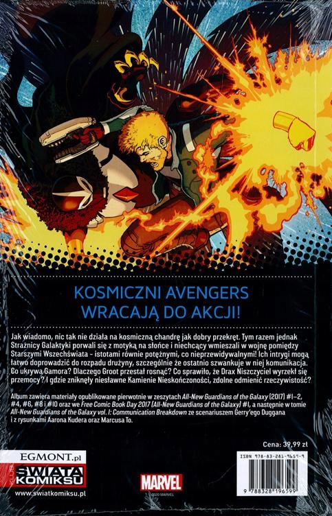 STRAŻNICY GALAKTYKI tom 1: BRAK POROZUMIENIA ISBN 97883281348926