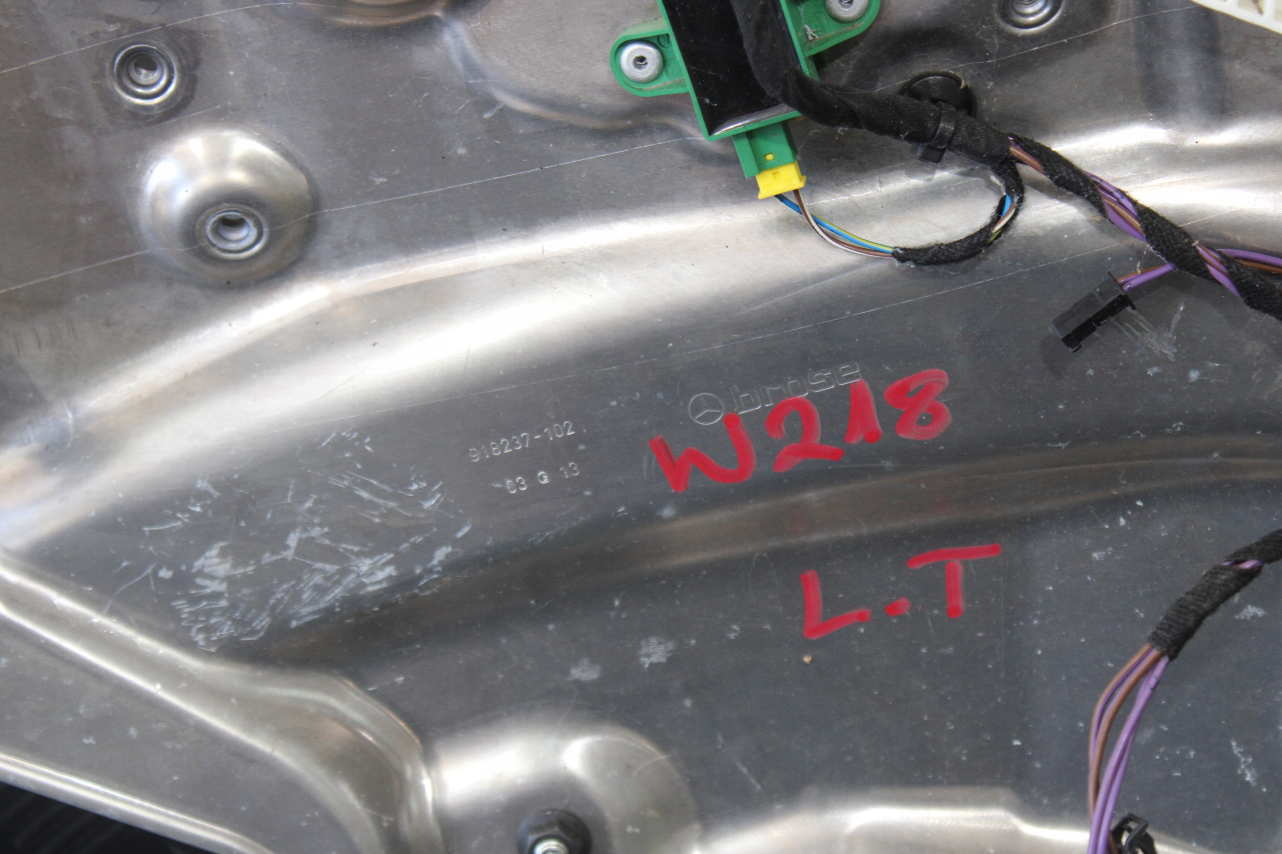 mechanism windows left rear part CLS II W218