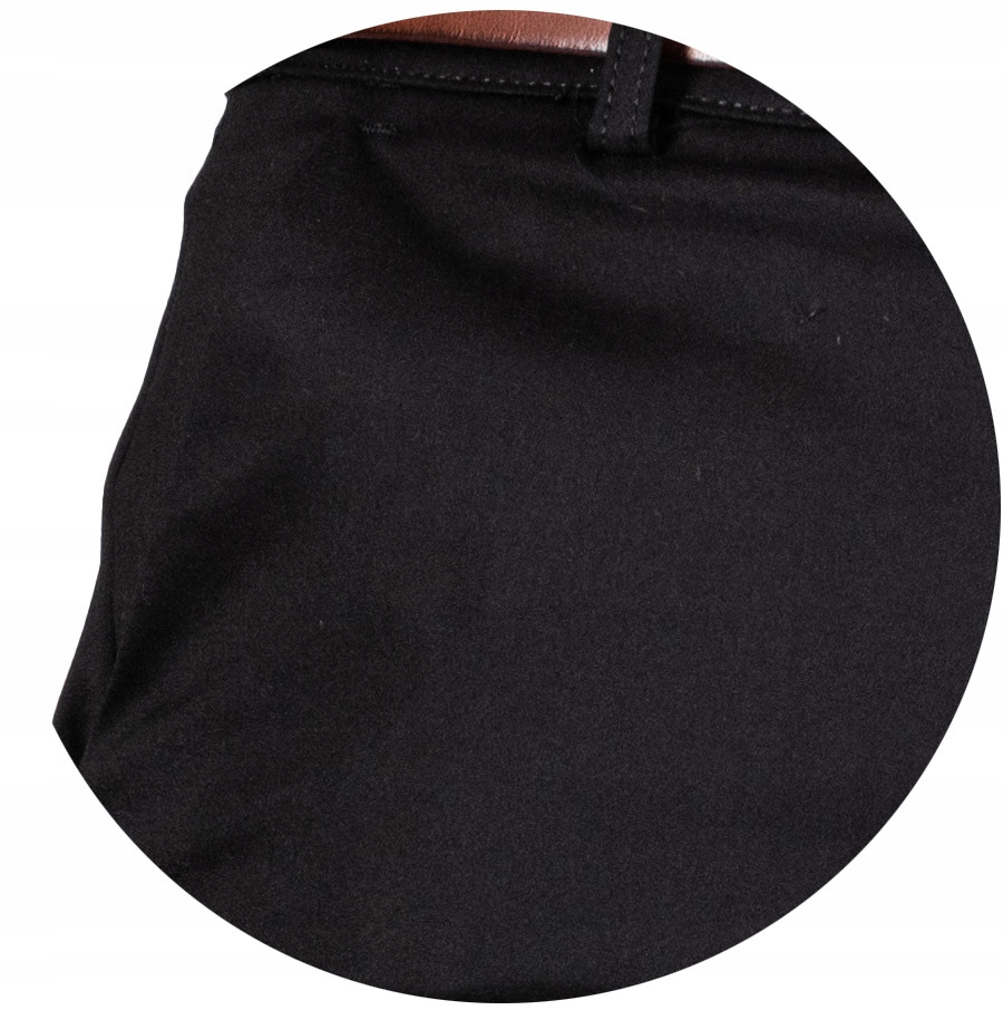 Spodnie męskie wizytowe eleganckie CHINOSY CZARNE ALBERTO r.38 Zapięcie zamek