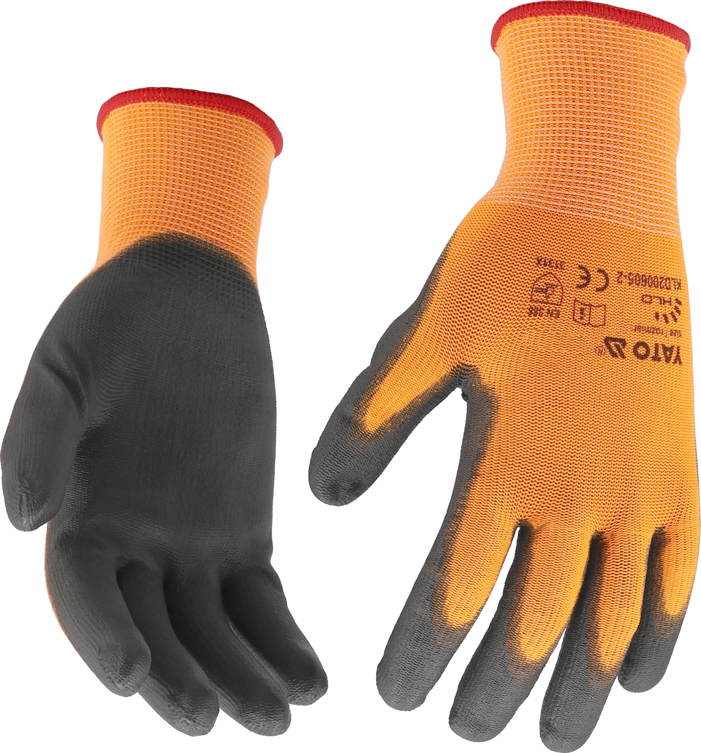 RĘKAWICE ROBOCZE POWLEKANE OBSŁUGA SMARTFONA R. 9