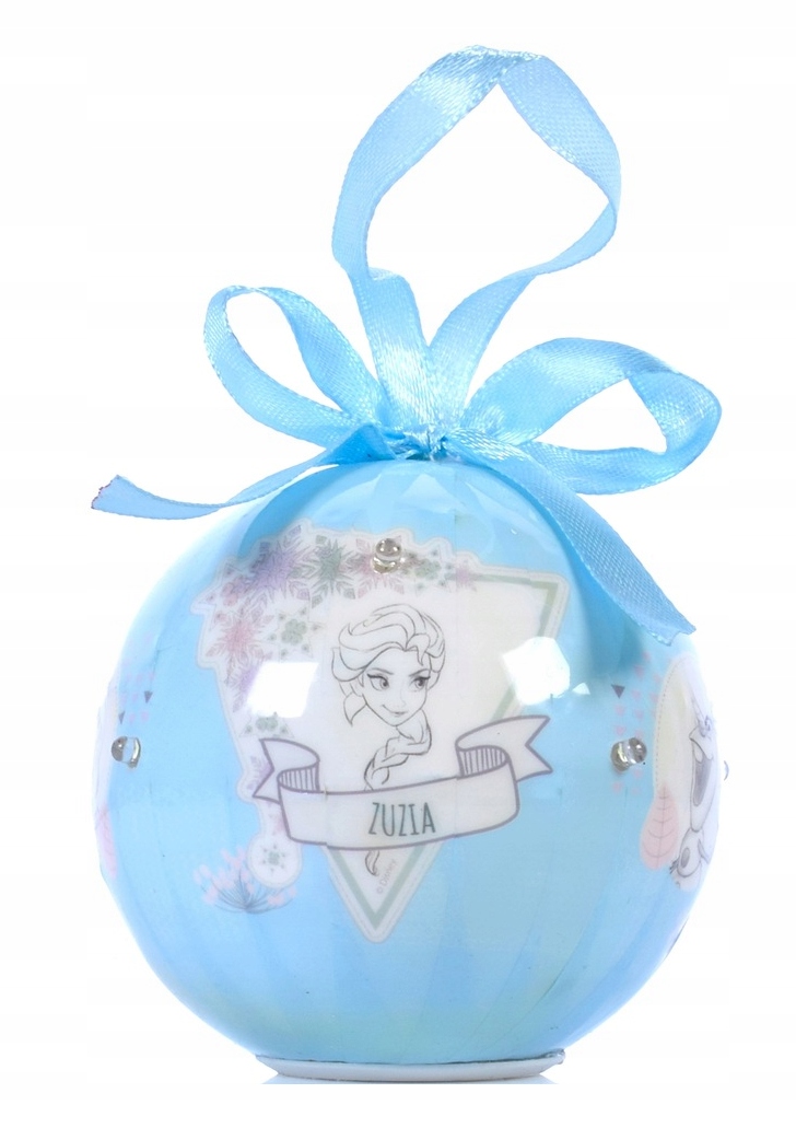 

Bombka Na Choinkę Led Nietłukąca Imienna Zuzia