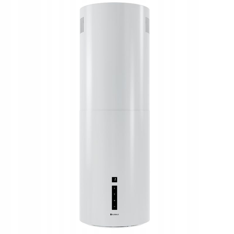 Globalo Okap wyspowy 38cm Heweno Isola 39.2 white 675 m3/h