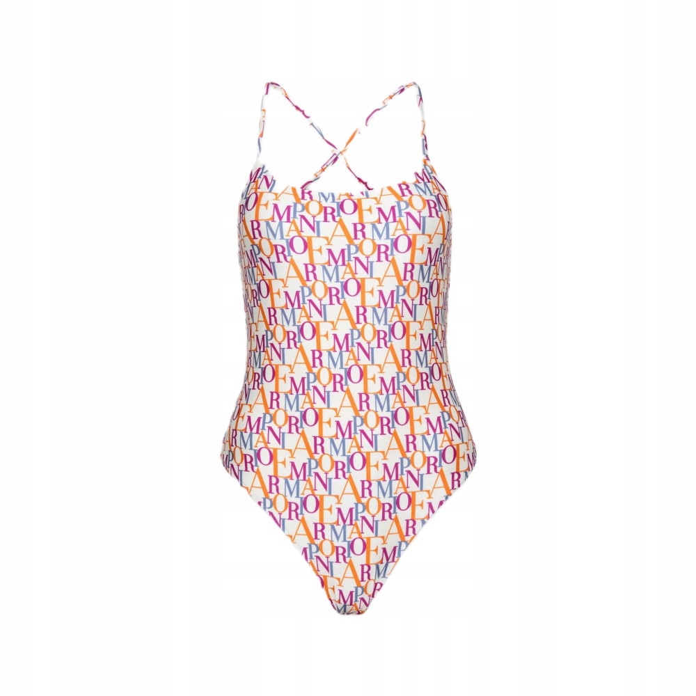 G480 EMPORIO ARMANI STRÓJ KĄPIELOWY JEDNOCZĘŚCIOWY DAMSKI R.M