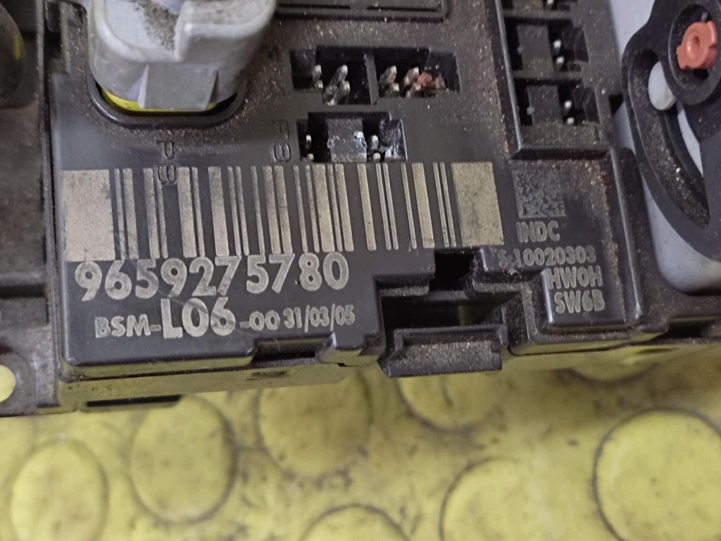 PEUGEOT 307 modul BSM 9659275780