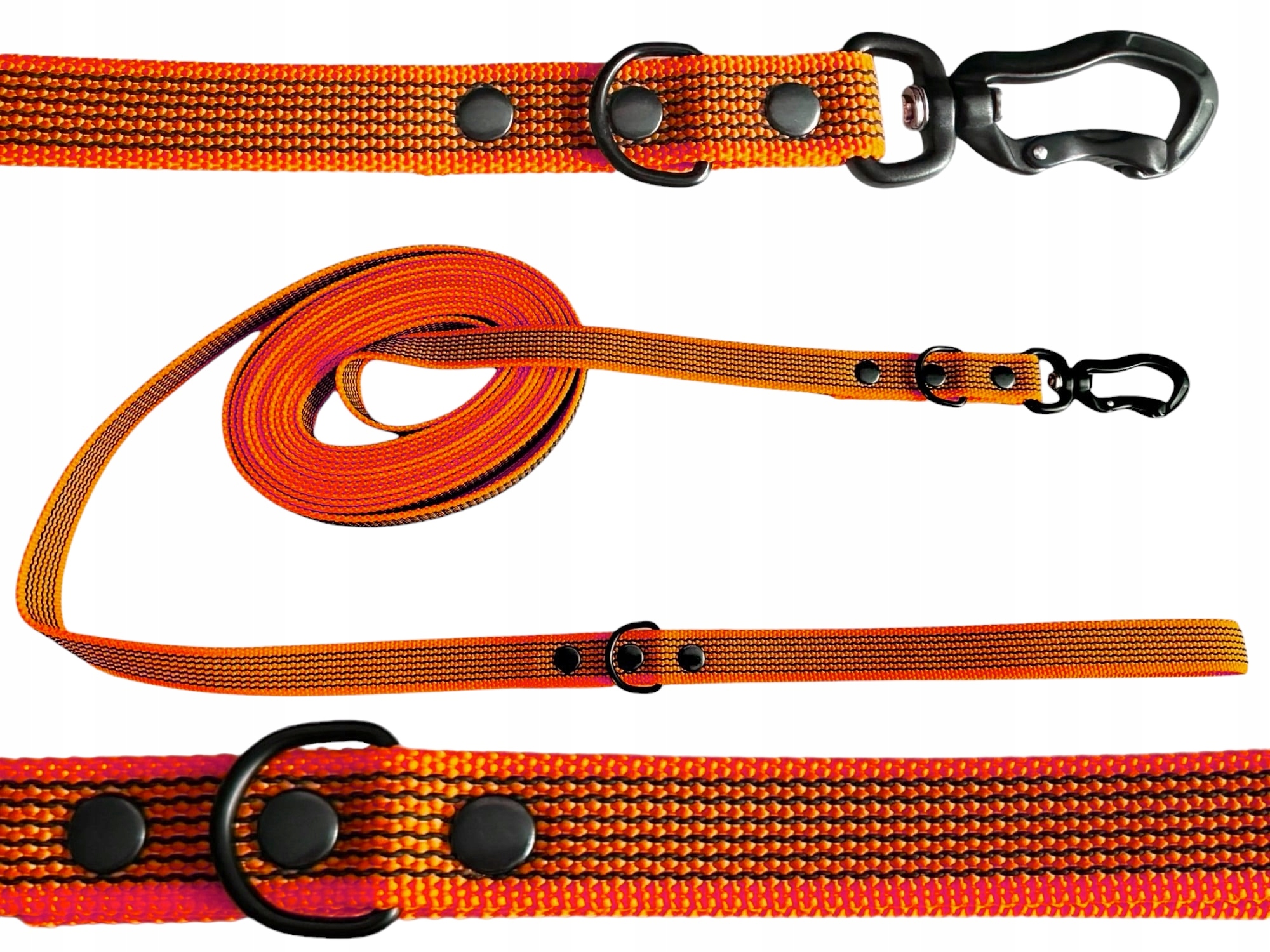 Vodítko Lanko Lonža Městská Pogumovaná Odolná Silná Protiskluzová 20 M 20 MM