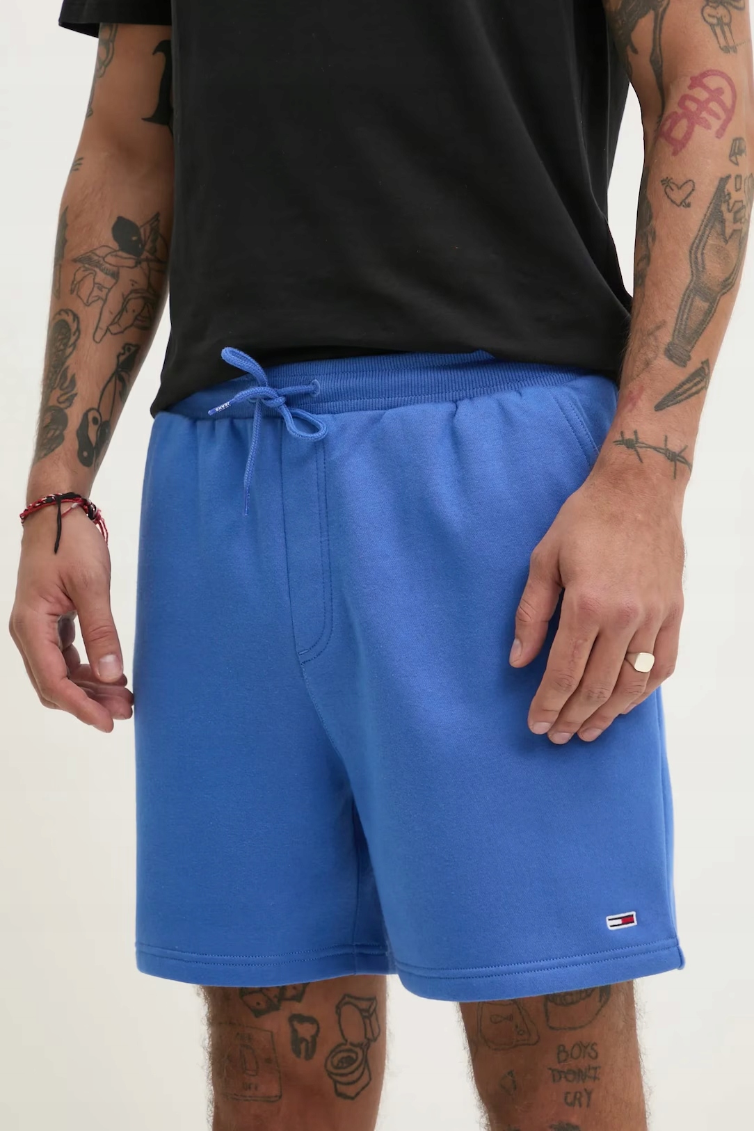 Tommy Jeans pánské šortky modré barvy DM0DM21931 L