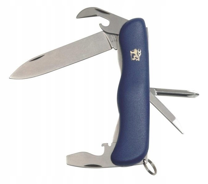 Kapesní nůž Mikov Praktik 115-NH-5BK modrý 9 cm ocel 420