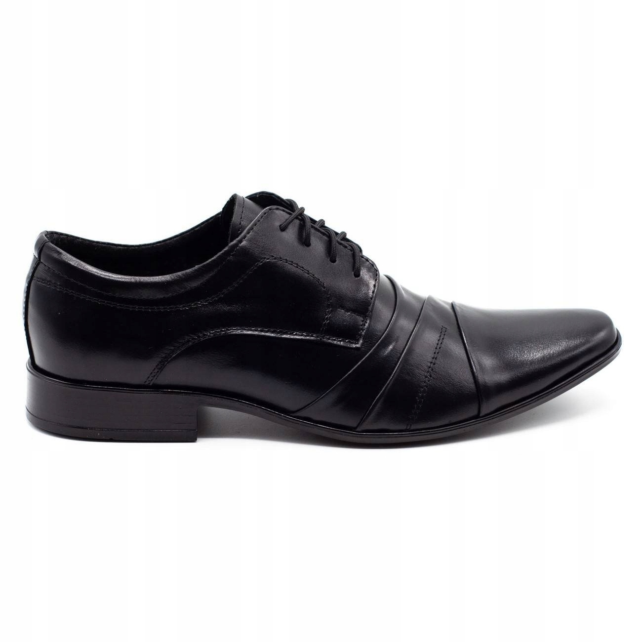 

Czarne Skóra naturalna Buty Półbuty Lukas r.42