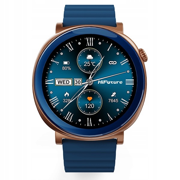 HiFuture chytré hodinky Aurora modré/modré HSSW11BL
