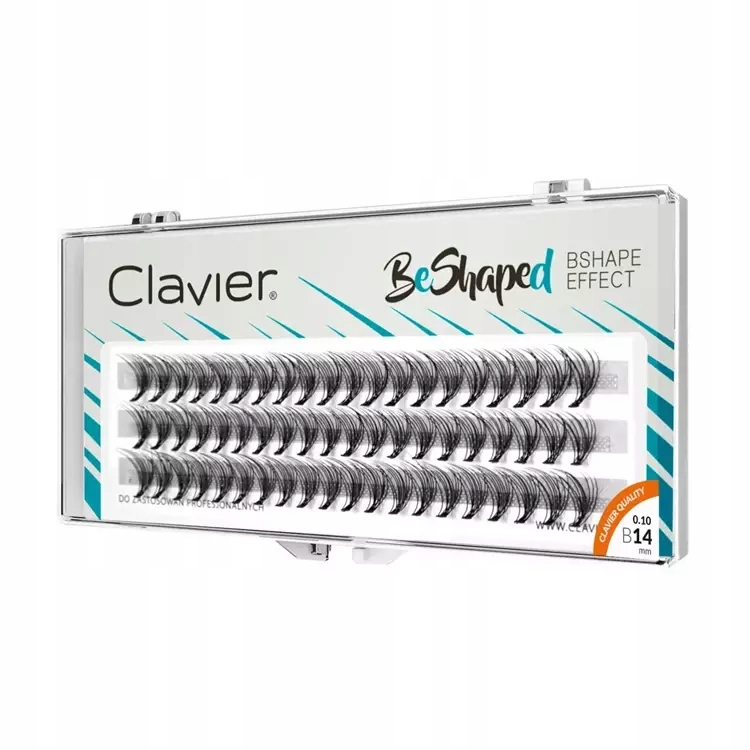 

Clavier Kępki Rzęs BeShaped 14mm, skręt B