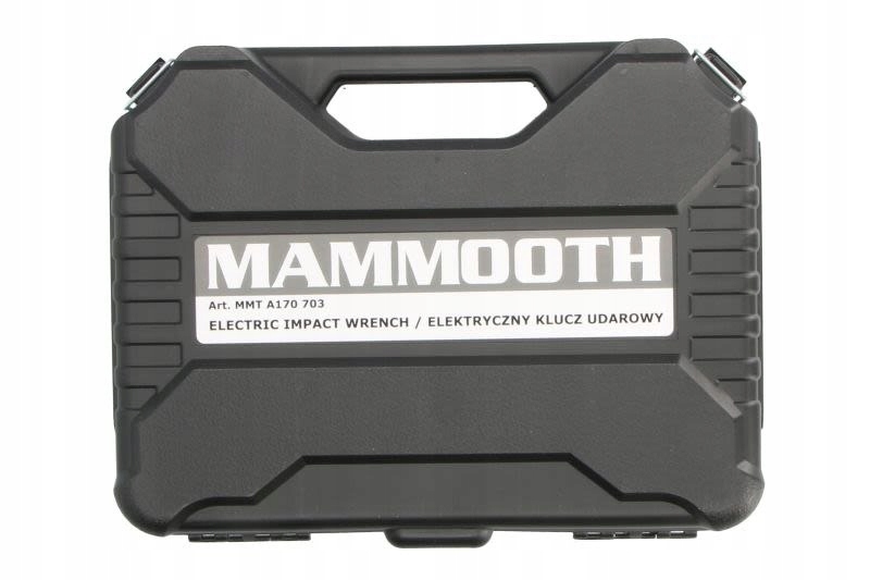 Klucz udarowy MAMMOOTH MMT A170 703 Prędkość obrotowa 1 obr./min