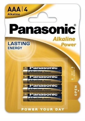 

Baterie Panasonic Alkaline Power Aaa LR03 1,5V 4SZ