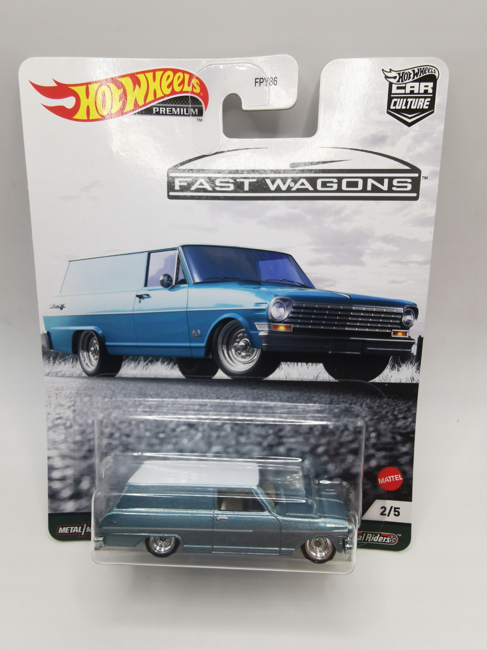 

Hot Wheels 64 Chevy Nova Panel Premium